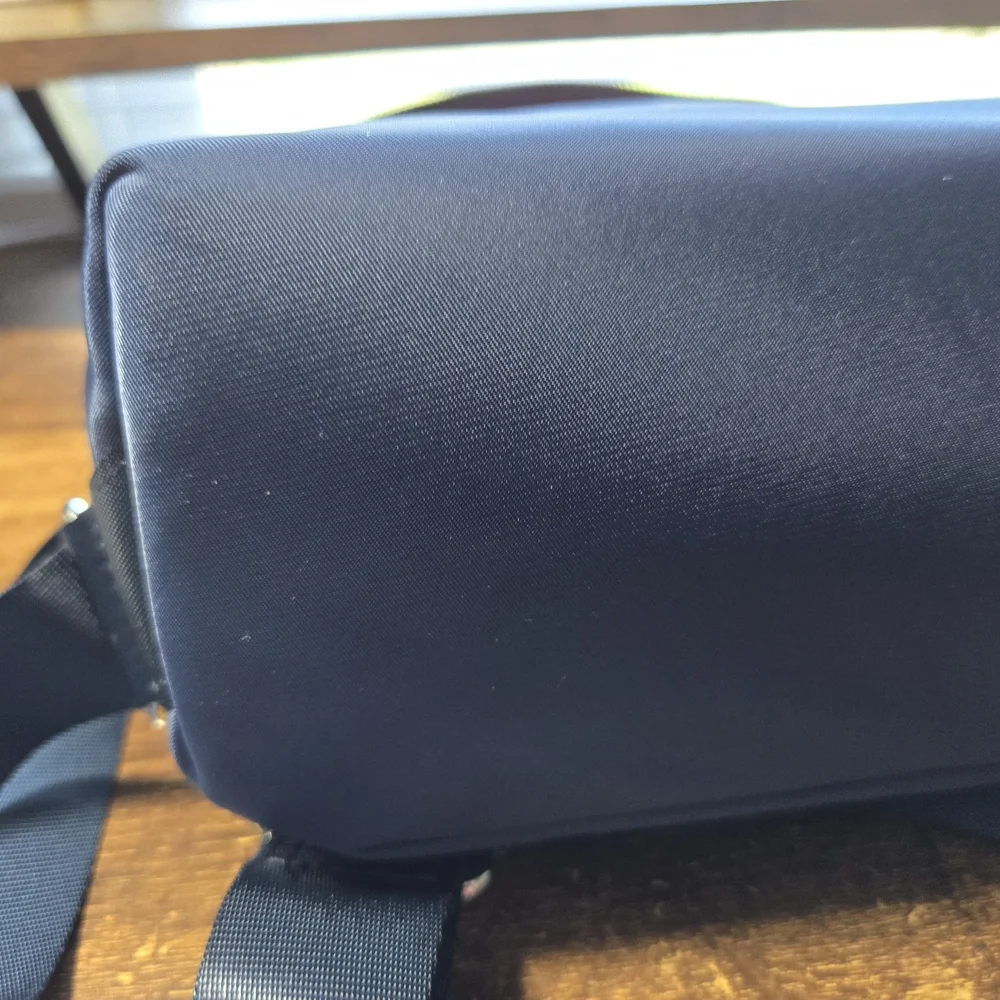 Giani Bernini Navy Backpack Many Pockets Adjustable Straps‎ Nwt